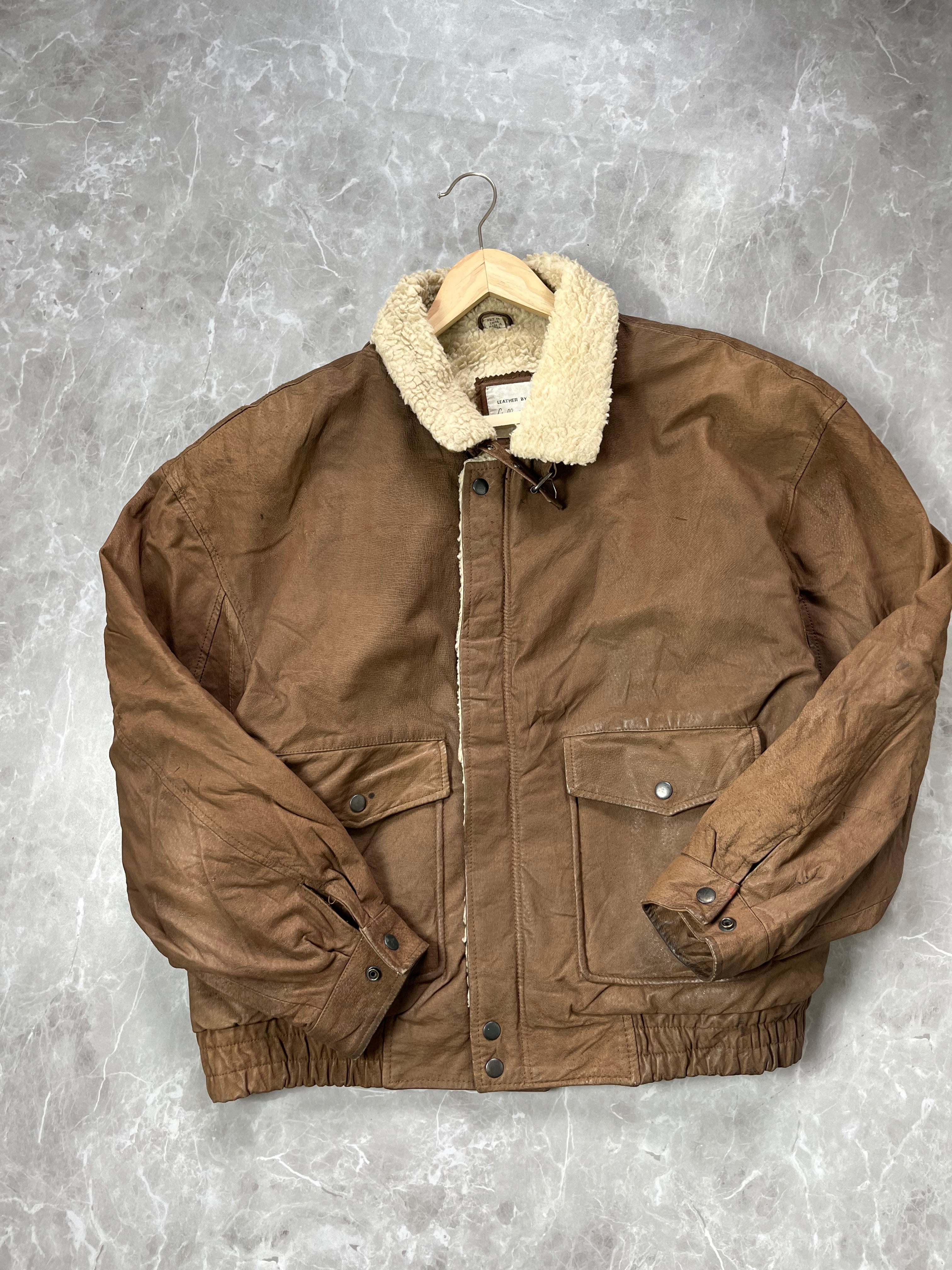 GENUINE LEATHER SERPA JACKET