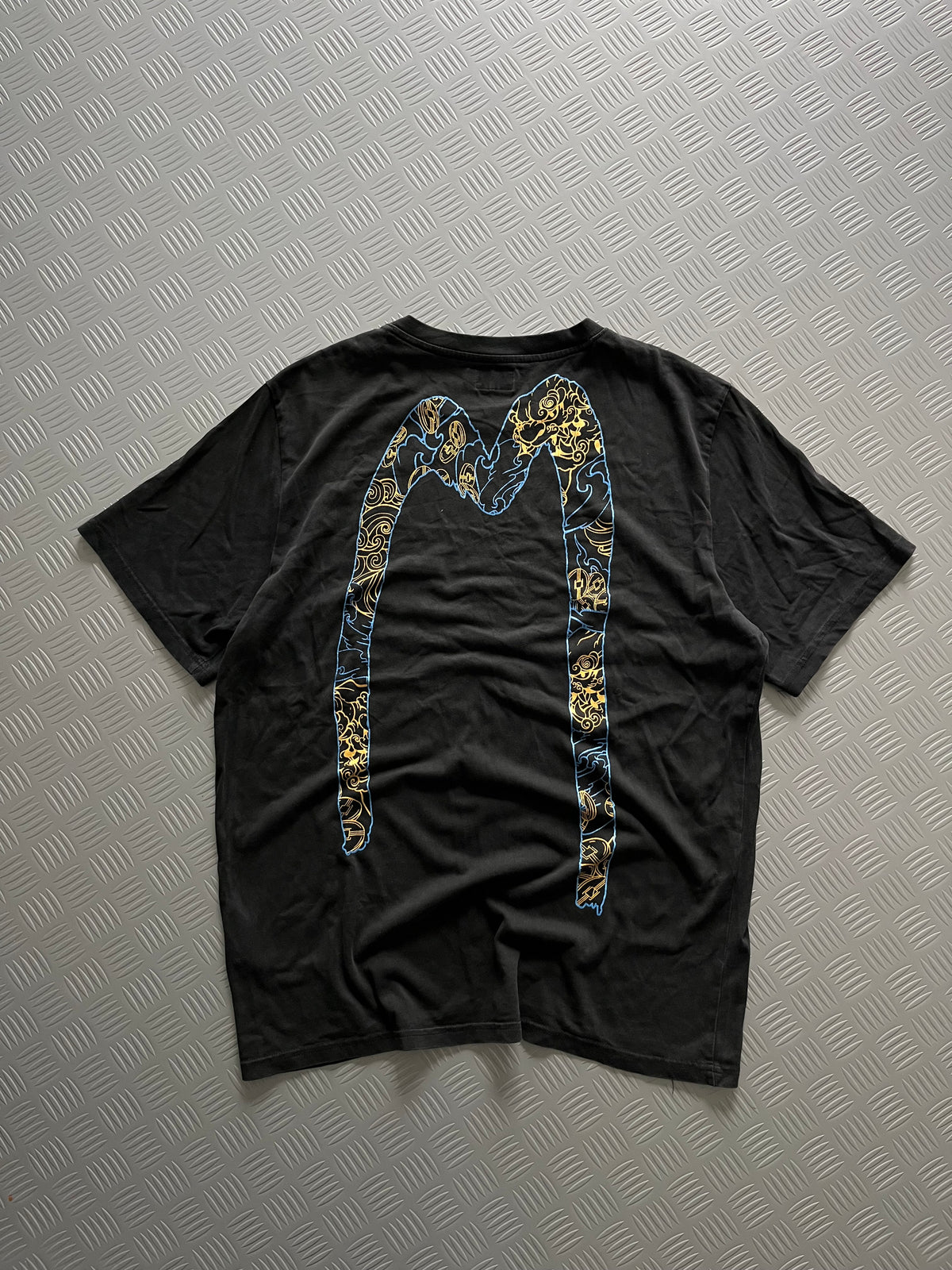 VINTAGE EVISU BIG LOGO TSHIRT