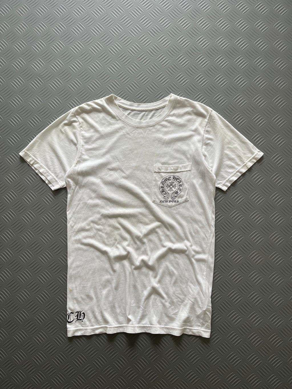 CHROME HEARTS HORSE POCKET NEW YORK TSHIRT