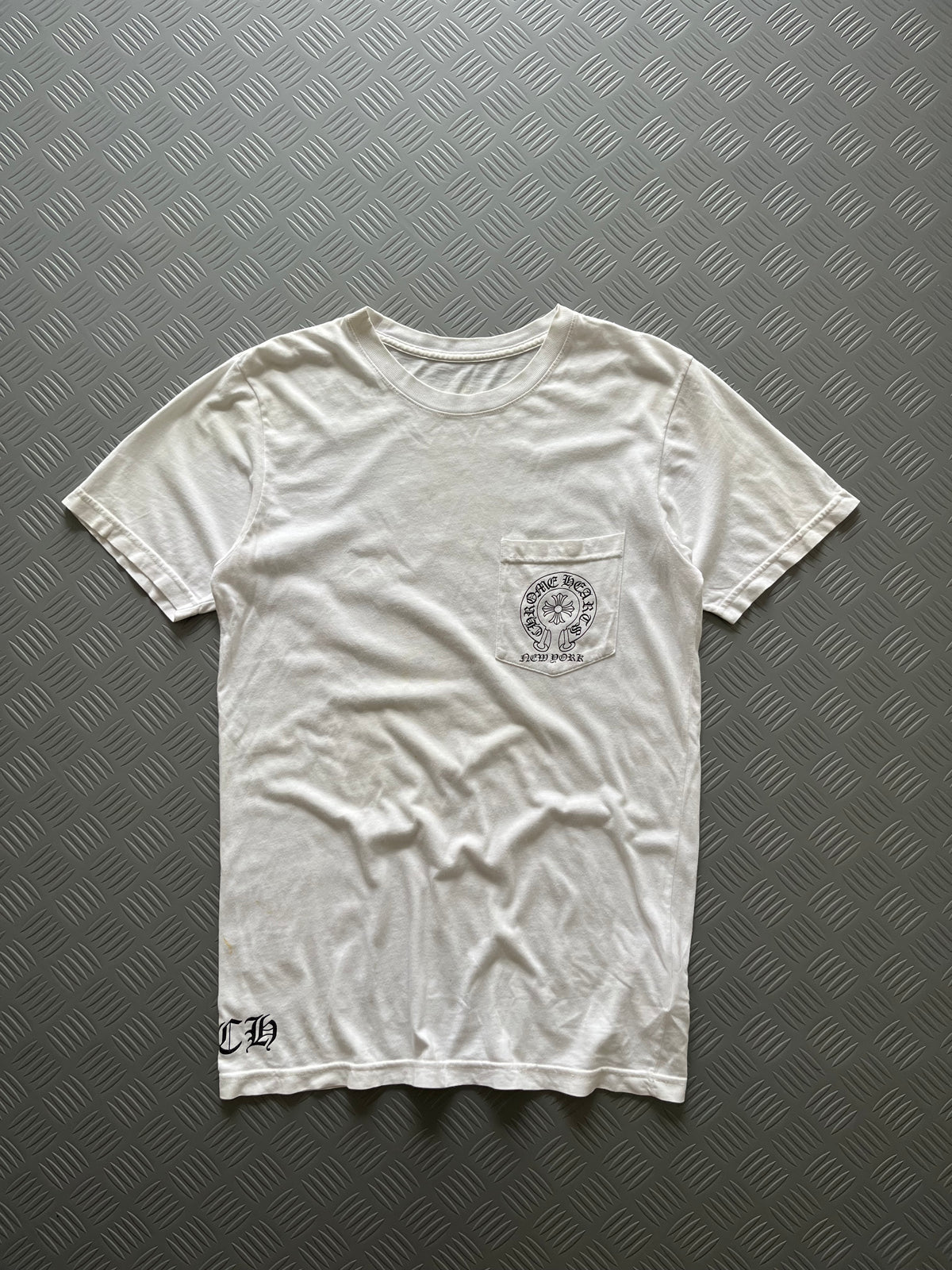 CHROME HEARTS HORSE POCKET NEW YORK TSHIRT