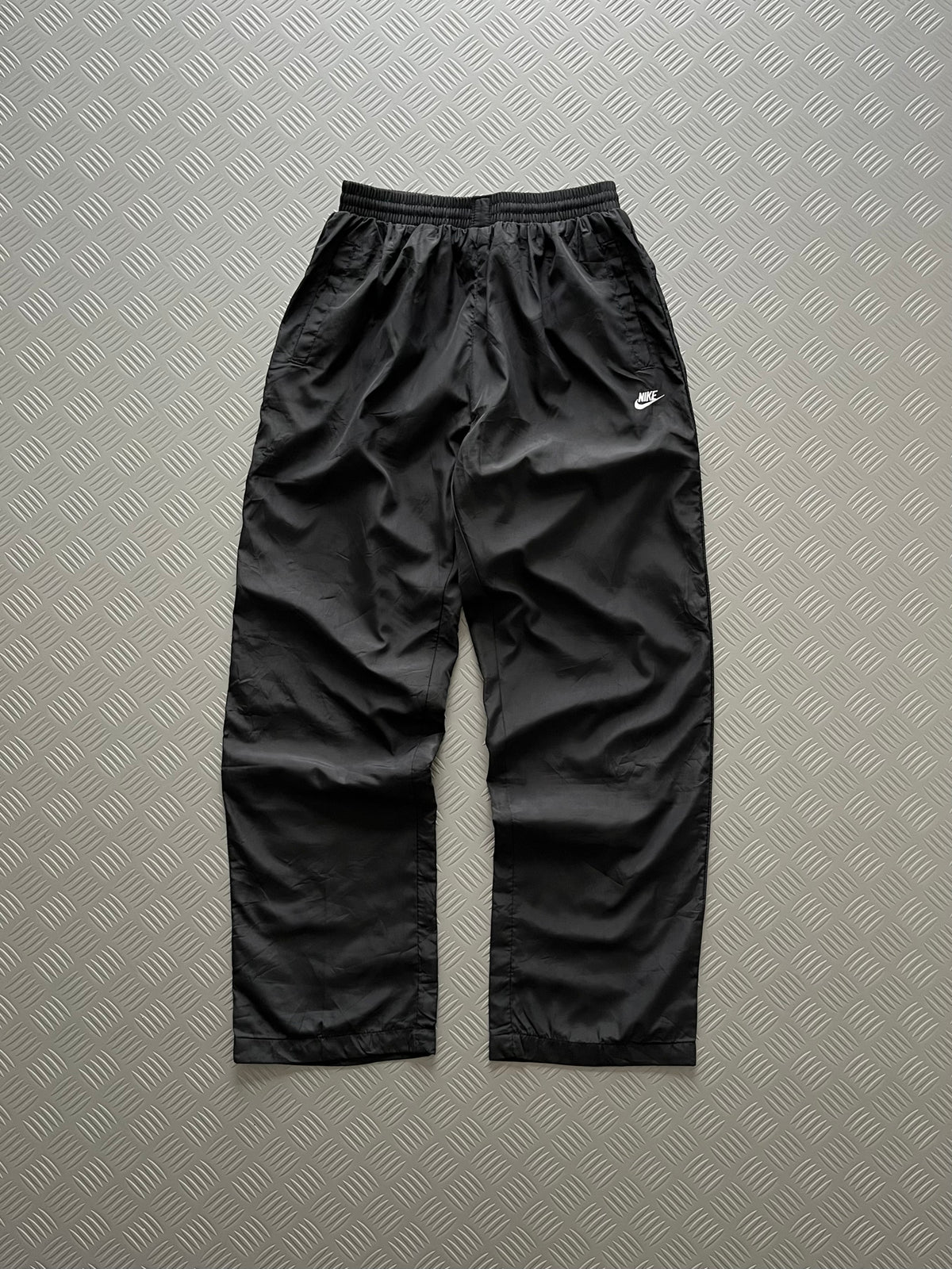 VINTAGE NIKE SPELL OUT BAGGY TROUSER