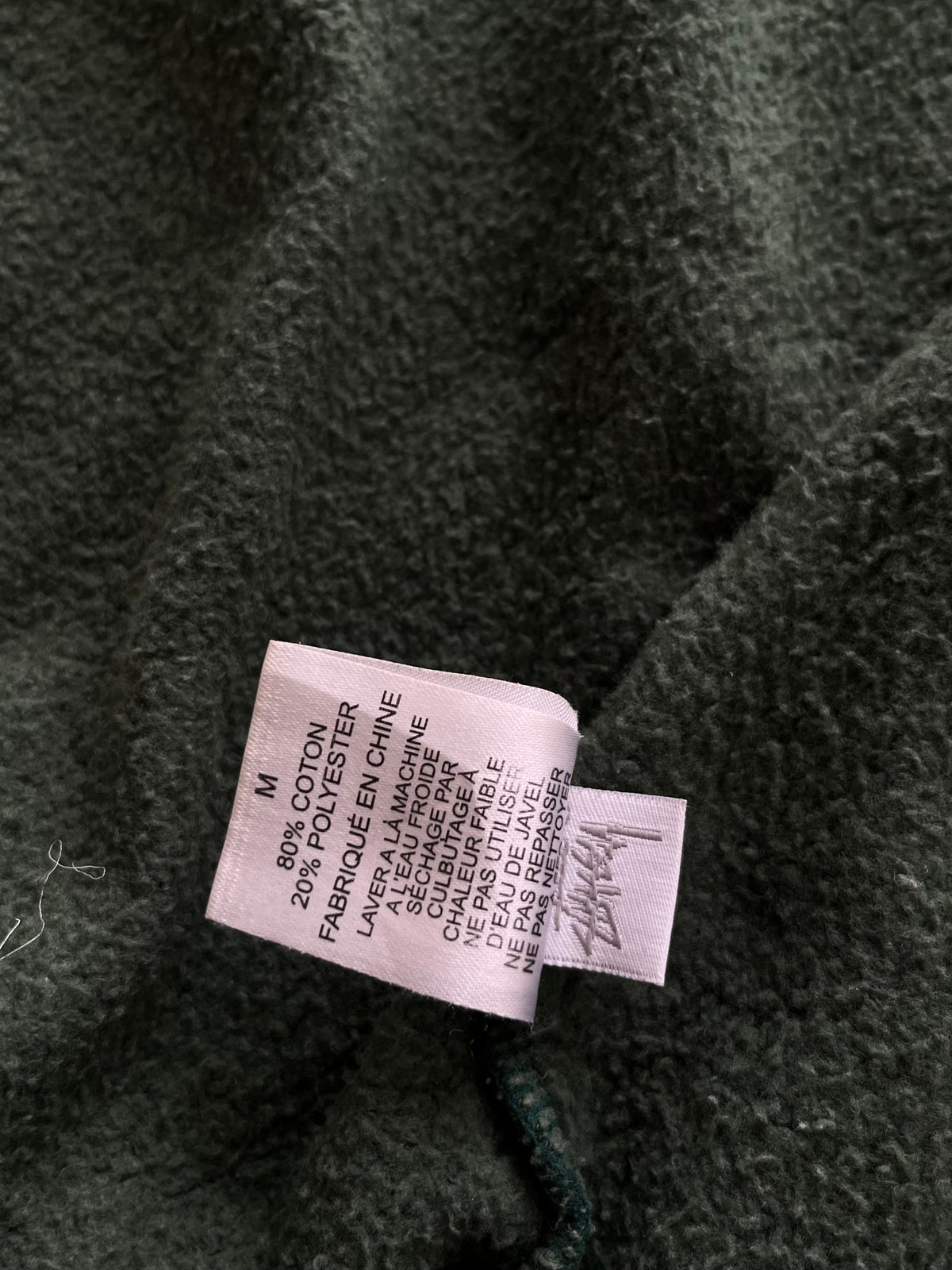 STUSSY ZIPPER