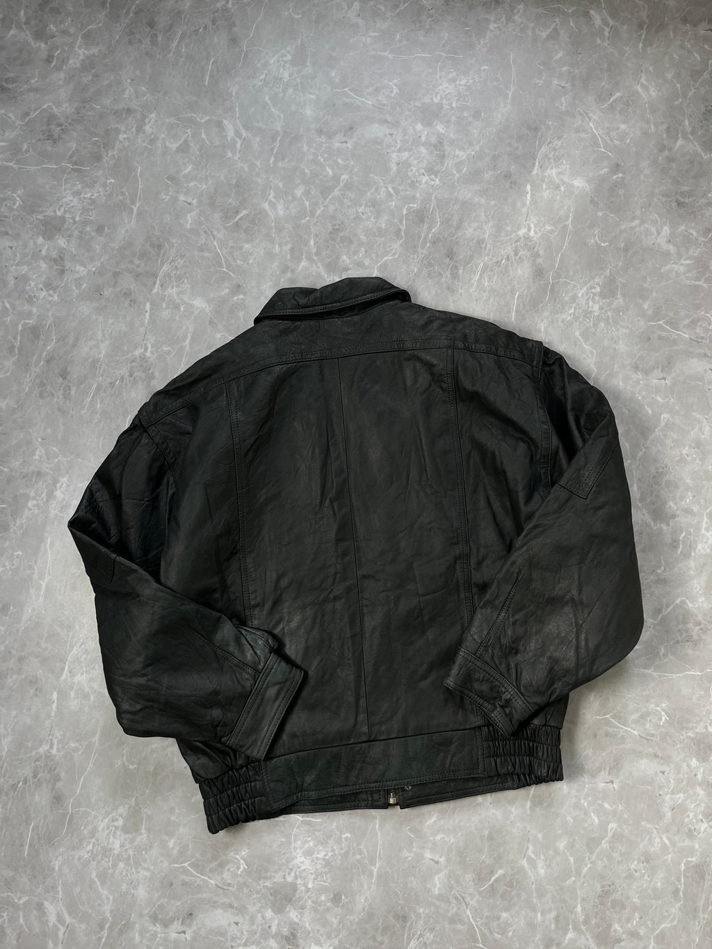 PILOT BOMBER LEATHER JACKET