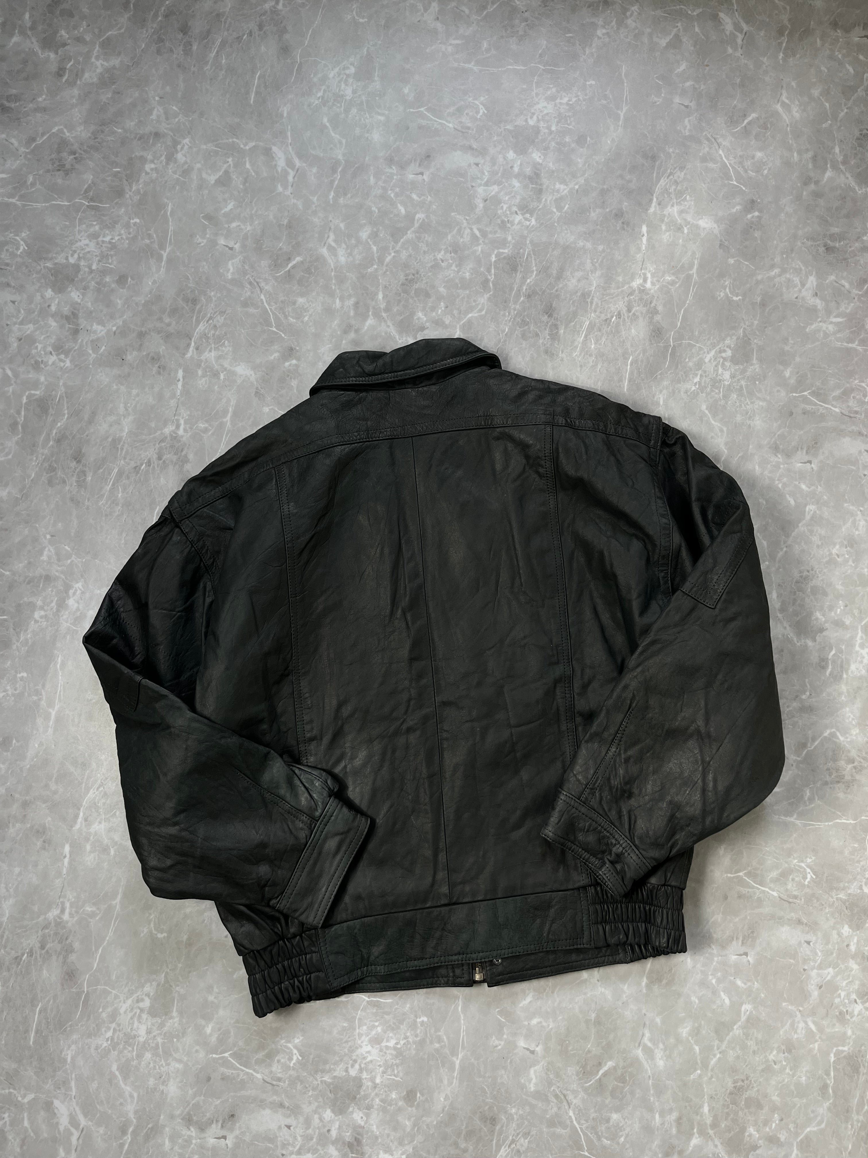 PILOT BOMBER LEATHER JACKET