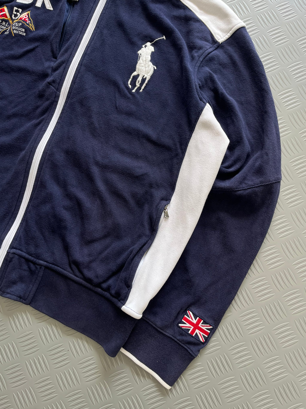 POLO RALPH LAUREN GBR RUGBY ZIPPER JACKET