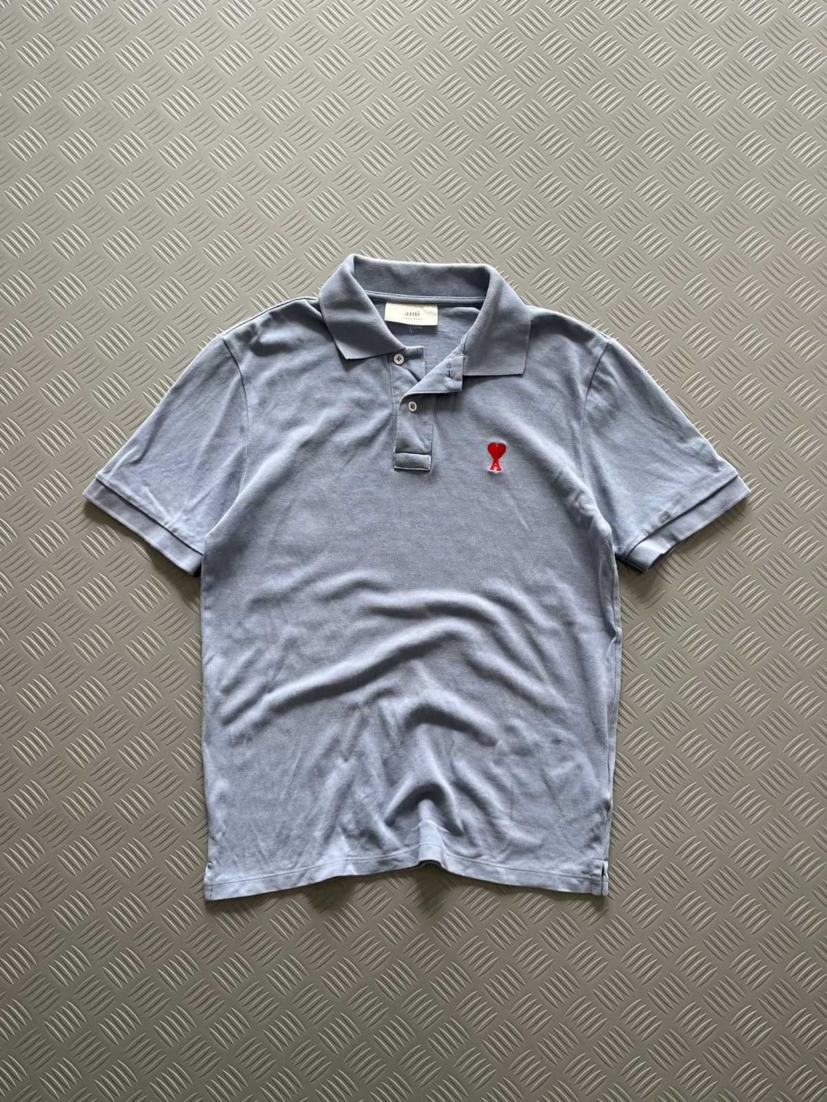 AMI PARIS ICONIC POLO TSHIRT
