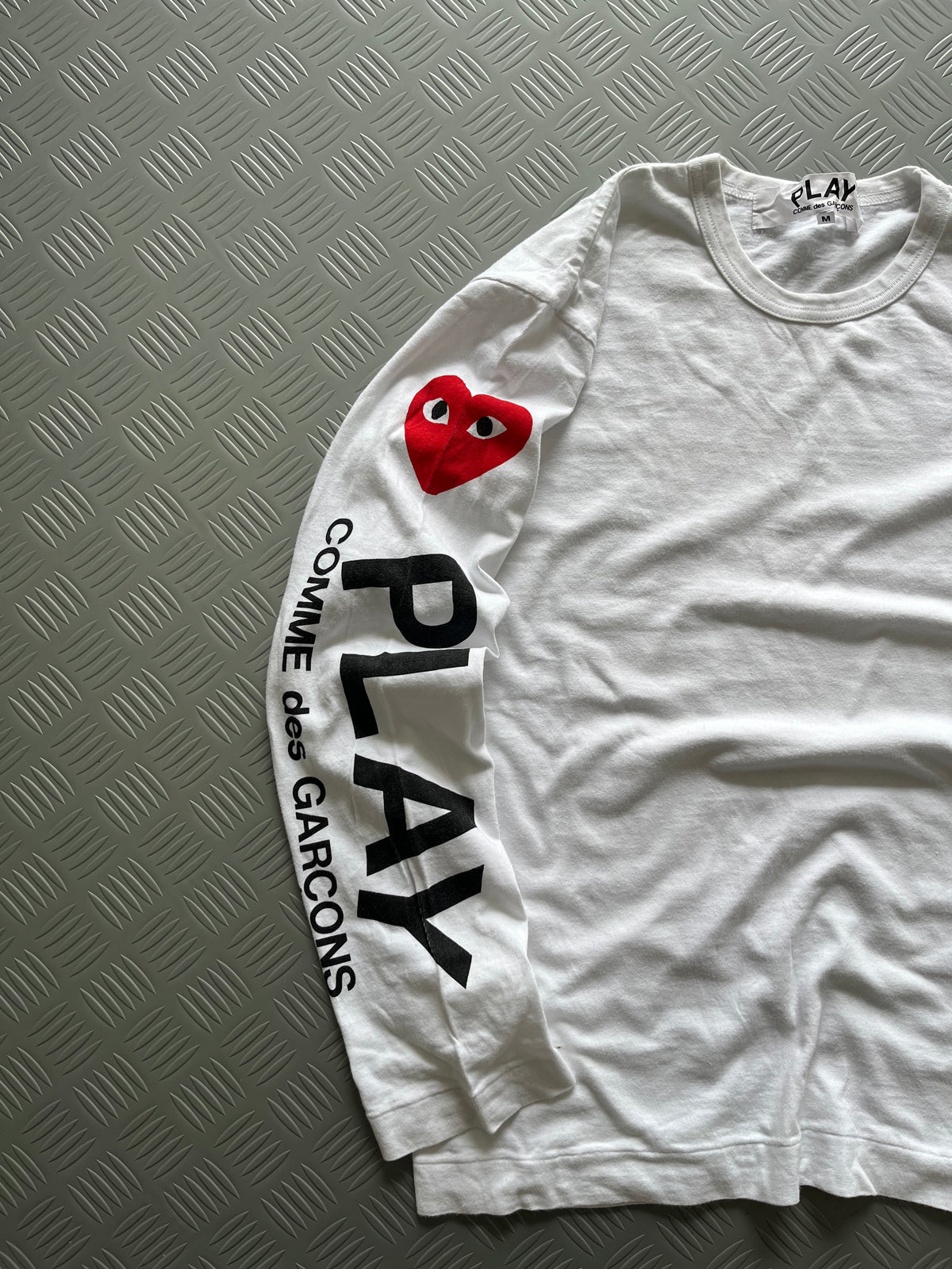 CDG PLAY FULLSLEEVES TSHIRT