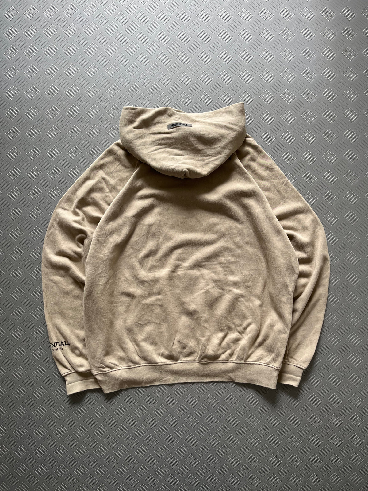 FOG ESSENTIALS SS20 SILICON APPLIQUE OLIVE HOODIE