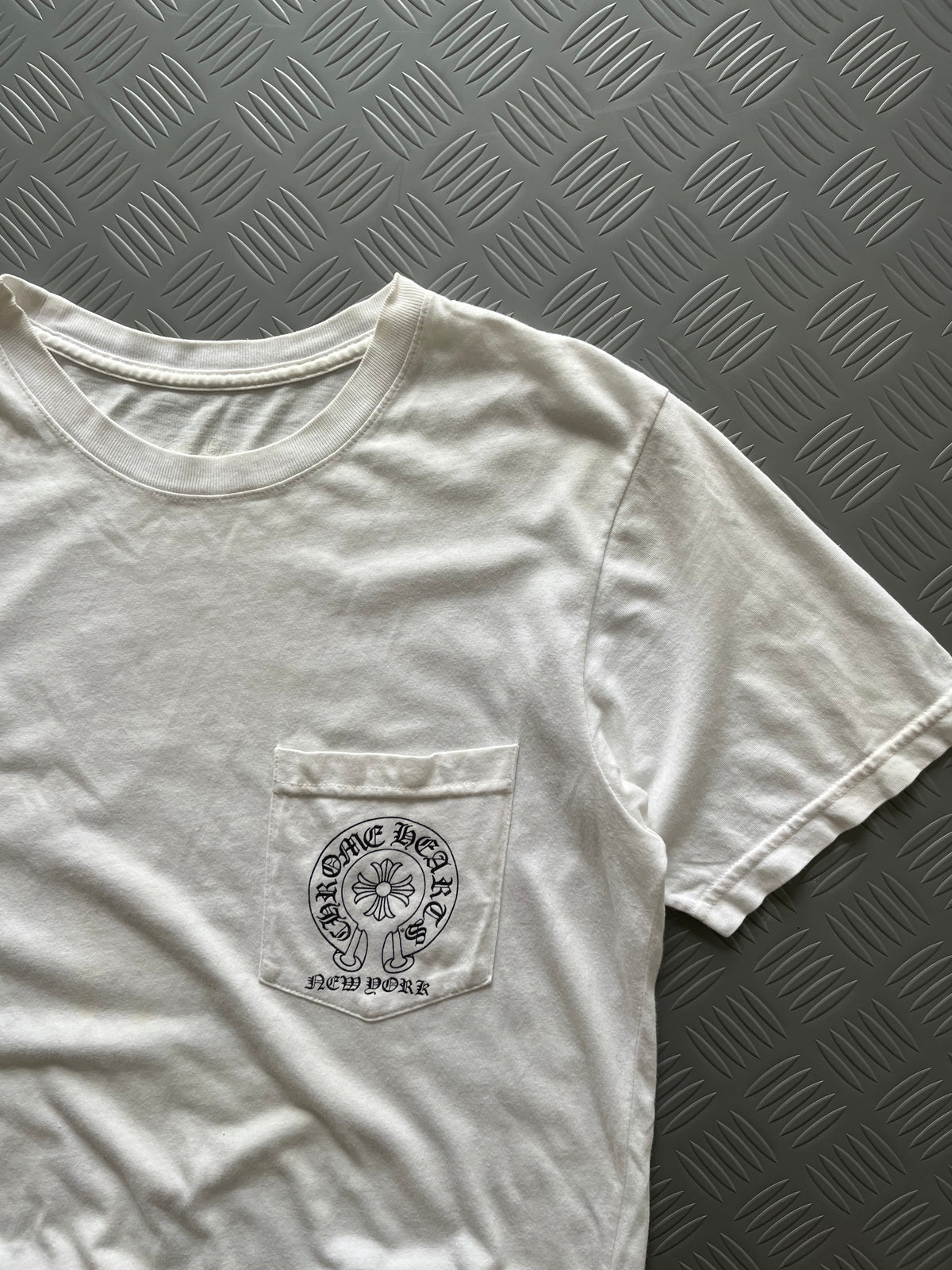 CHROME HEARTS HORSE POCKET NEW YORK TSHIRT