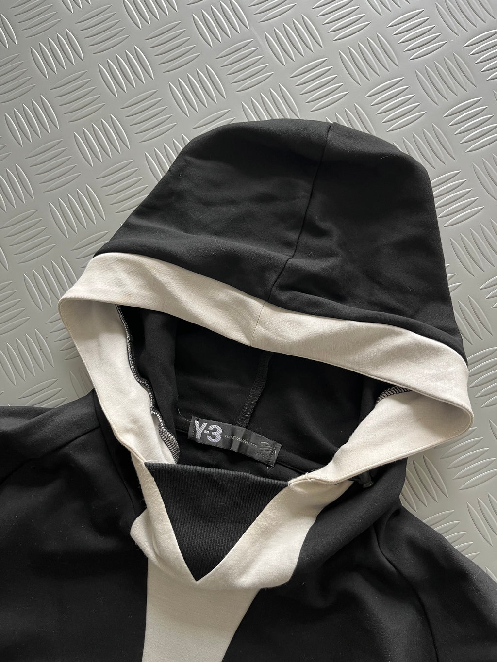 Y-3 TWO TONE HOODIE