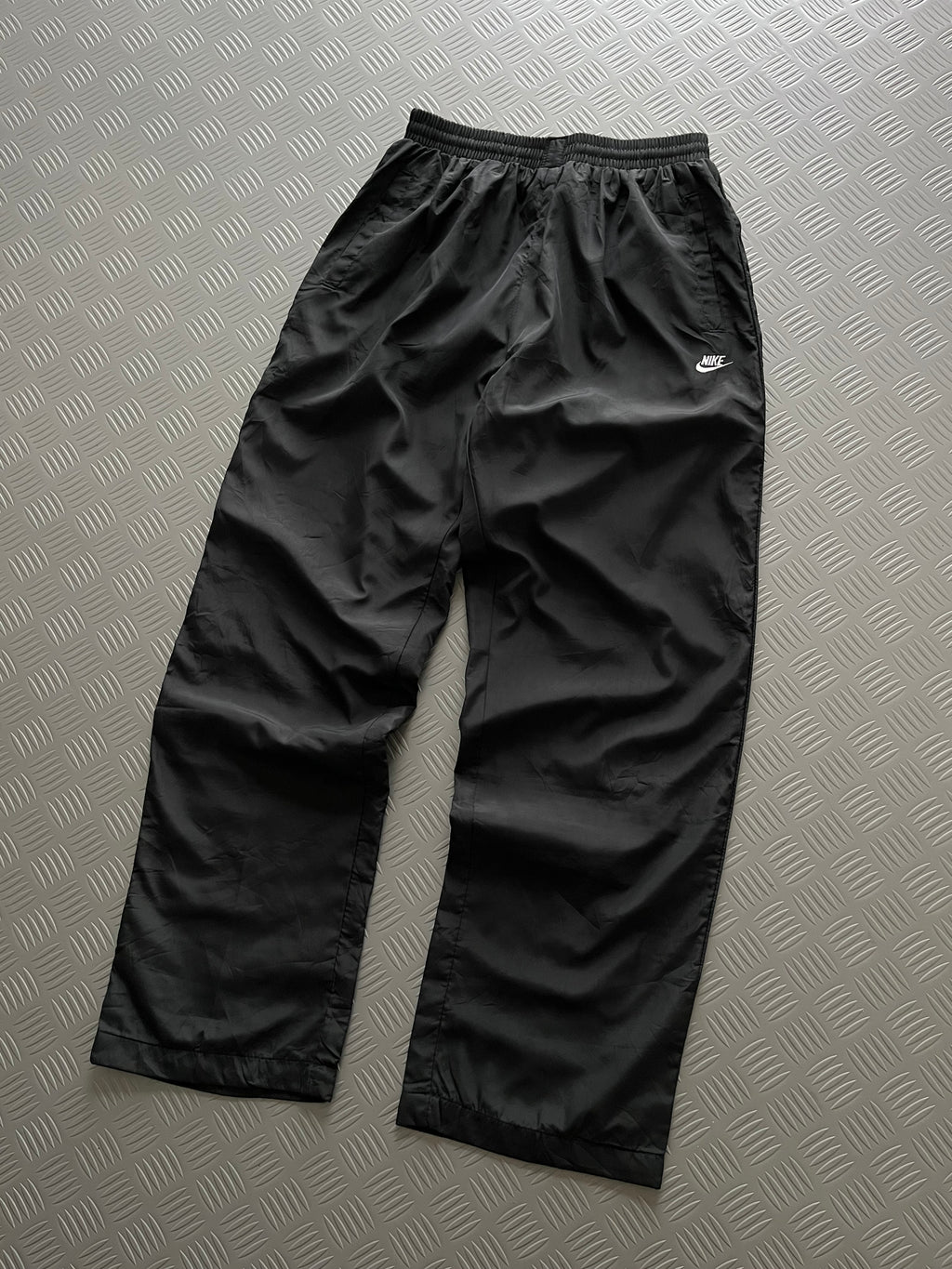 VINTAGE NIKE SPELL OUT BAGGY TROUSER