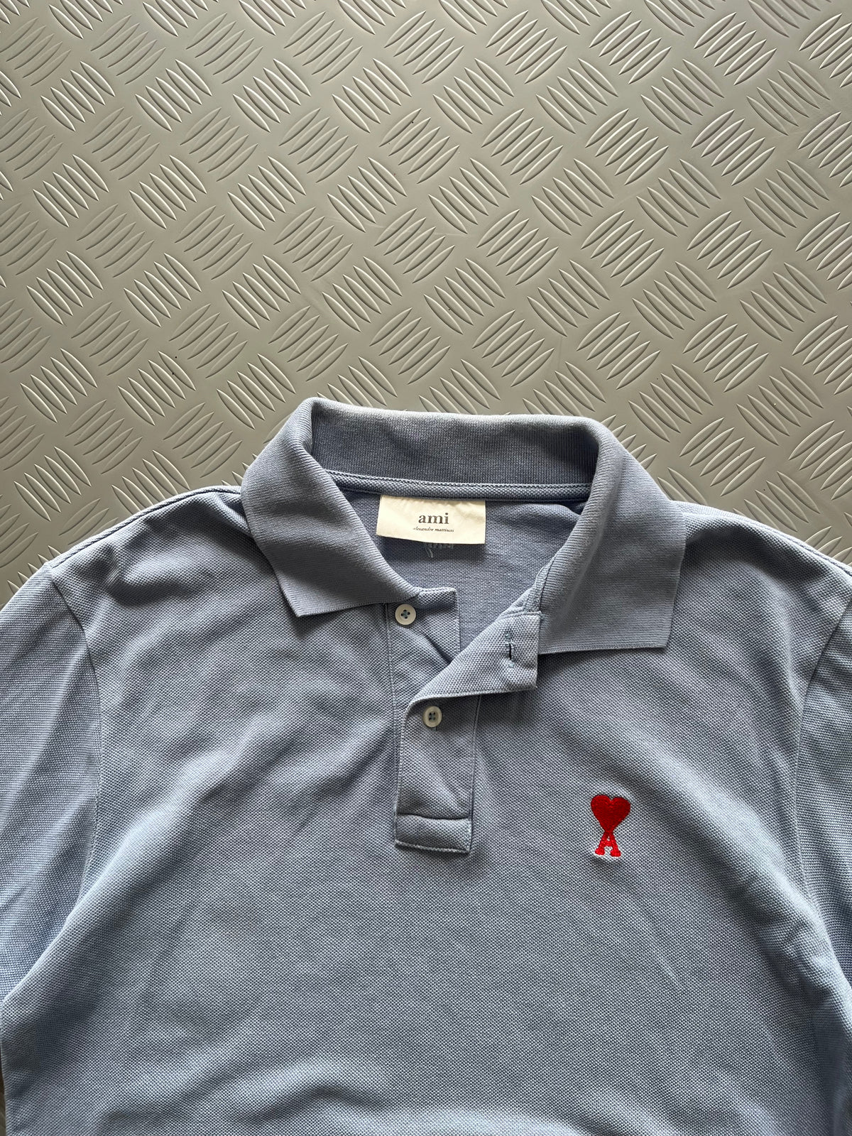 AMI PARIS ICONIC POLO TSHIRT