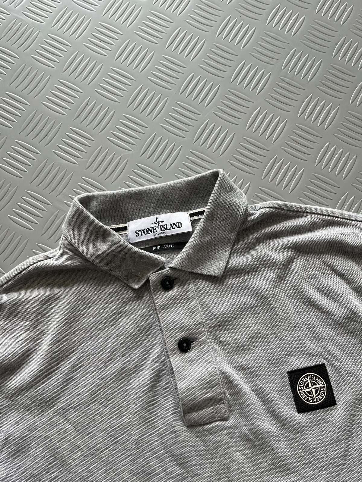 STONE ISLAND FULL SLEEVES POLO TSHIRT