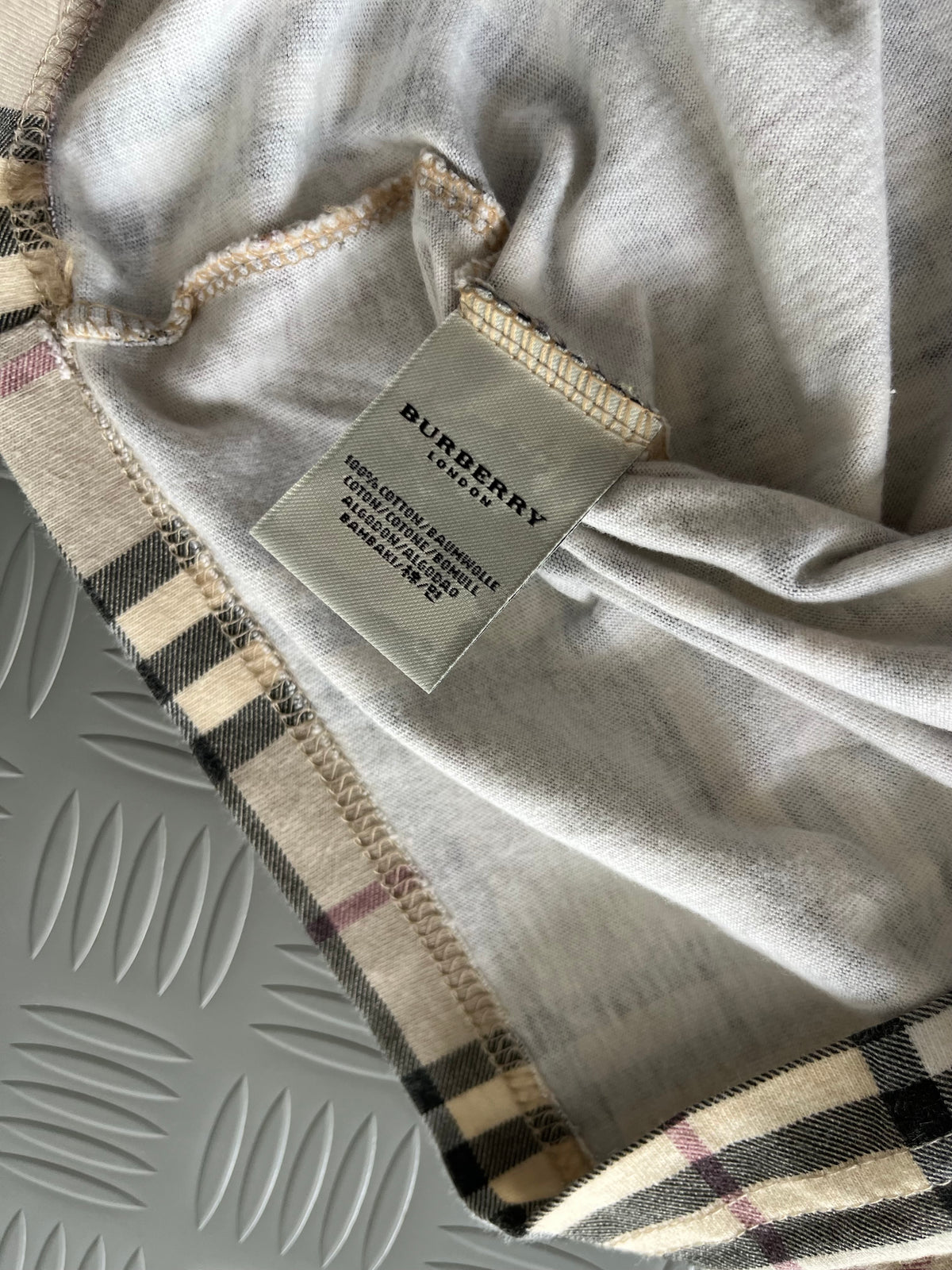 BURBERRY VINTAGE NOVA POLO TSHIRT