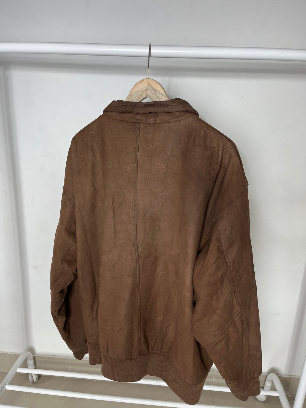 GENUINE BOMBER LEATHER JACKET