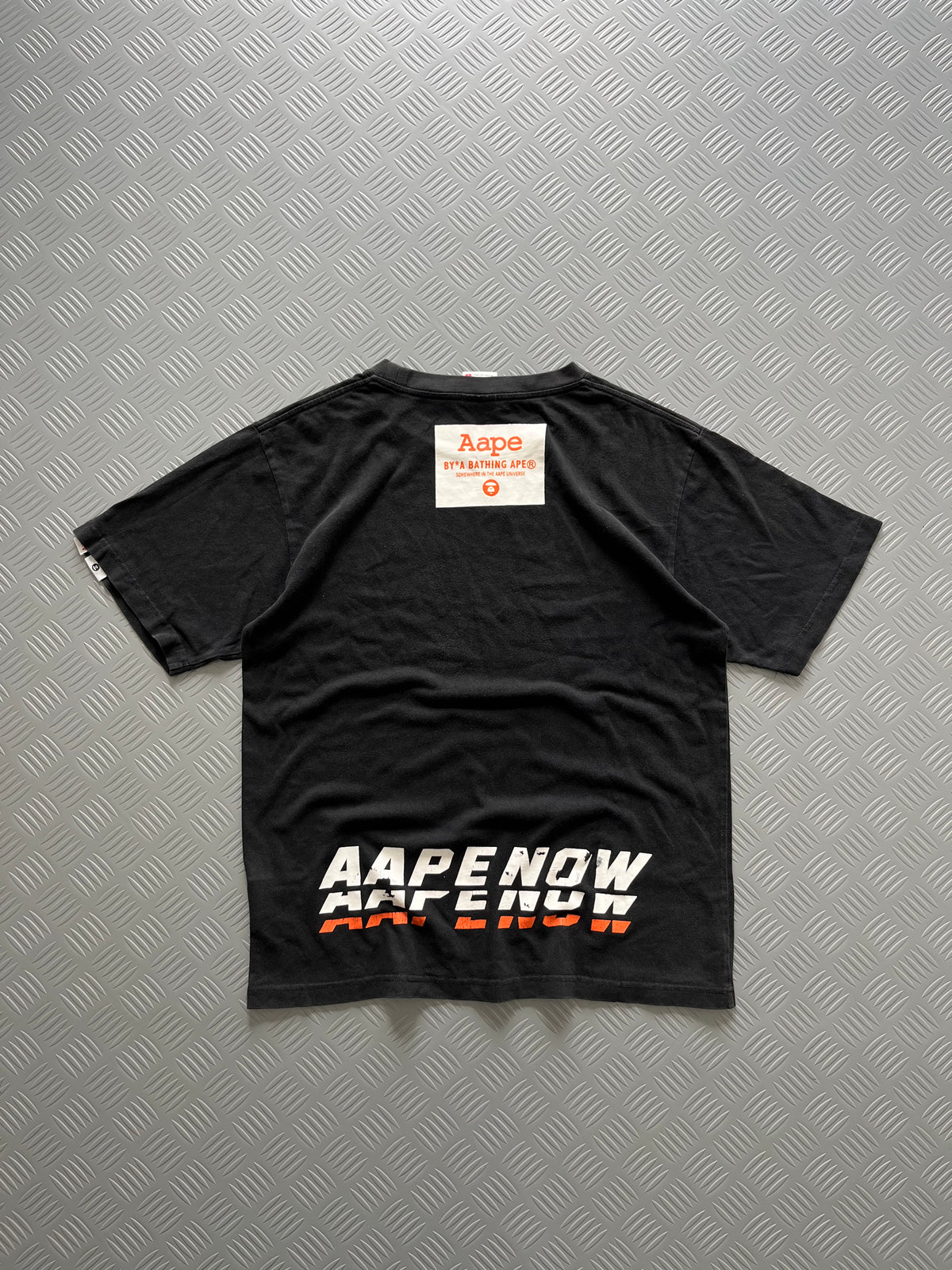 AAPE NOW MOON FACE CAMO TSHIRT
