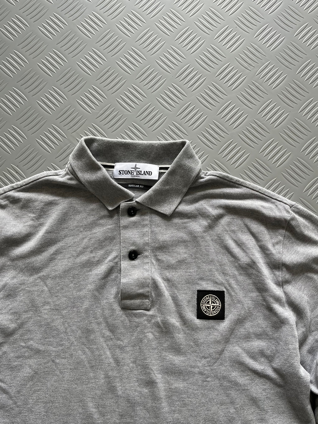 STONE ISLAND FULL SLEEVES POLO TSHIRT