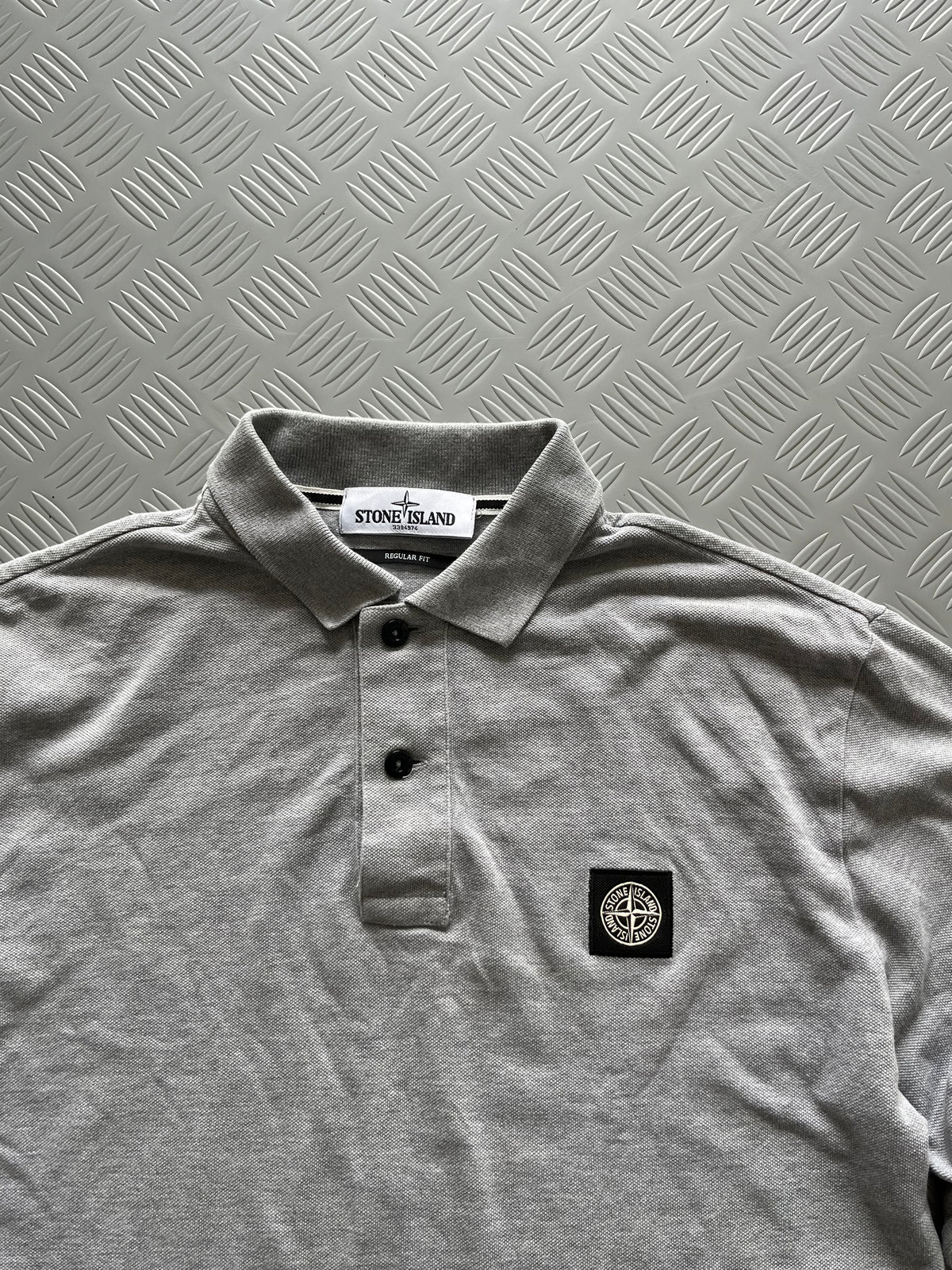 STONE ISLAND FULL SLEEVES POLO TSHIRT