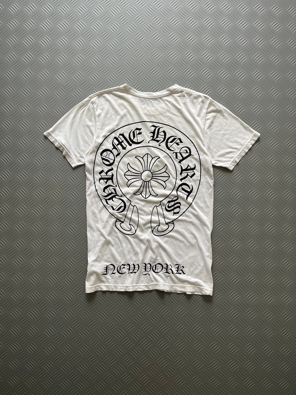 CHROME HEARTS HORSE POCKET NEW YORK TSHIRT
