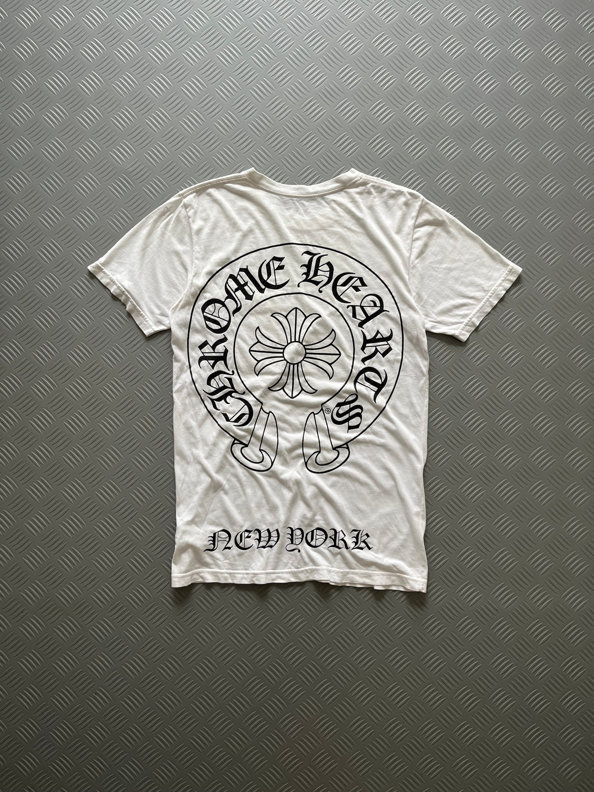 CHROME HEARTS HORSE POCKET NEW YORK TSHIRT