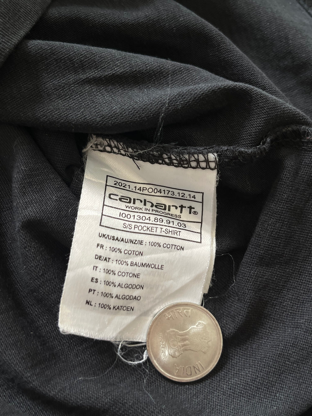 CARHARTT BASIC POCKET TSHIRT