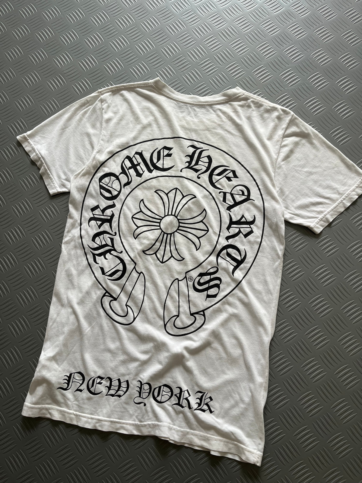 CHROME HEARTS HORSE POCKET NEW YORK TSHIRT