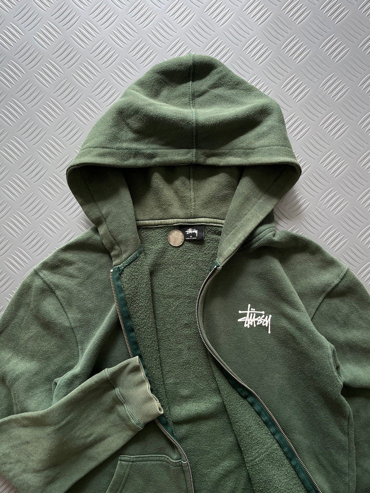 STUSSY ZIPPER