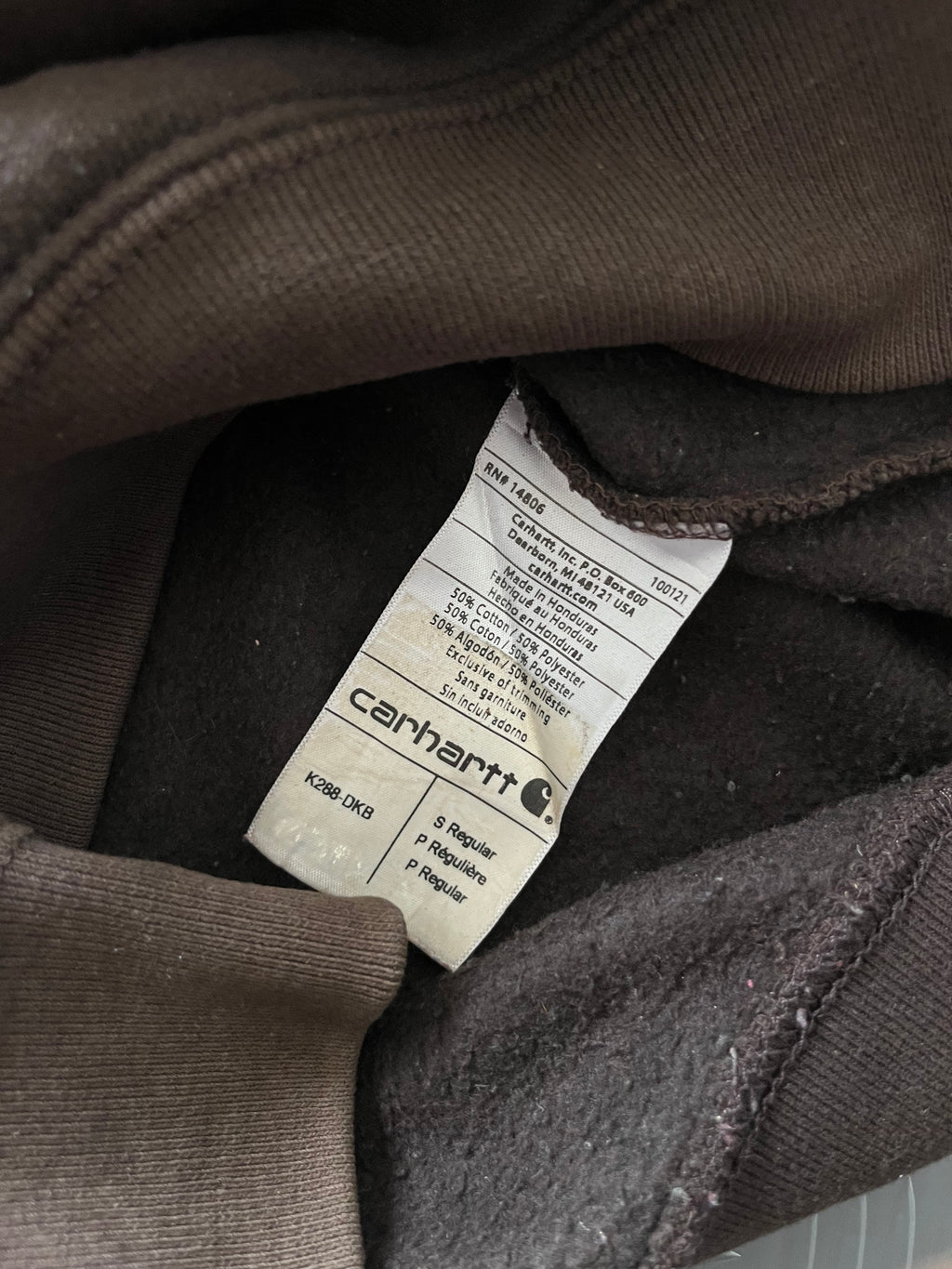CARHARTT SPELLOUT HOODIE