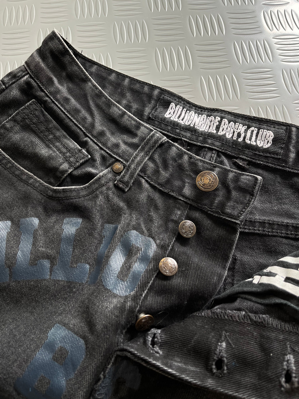BILLIONAIRE BOYS CLUB STRAIGHT FIT DENIM