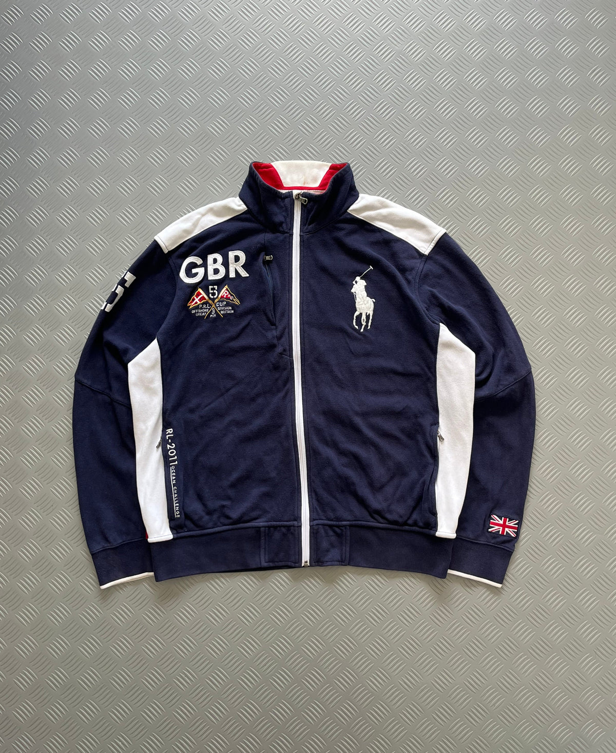 POLO RALPH LAUREN GBR RUGBY ZIPPER JACKET