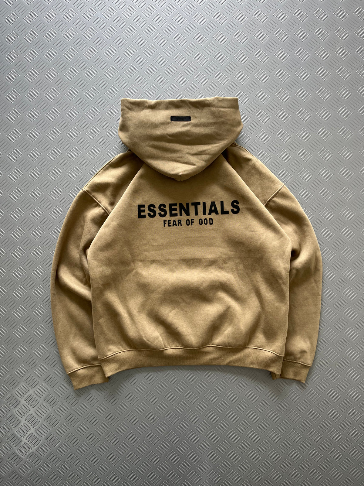 FEAR OF GOD ESSENTIALS SAND HOODIE