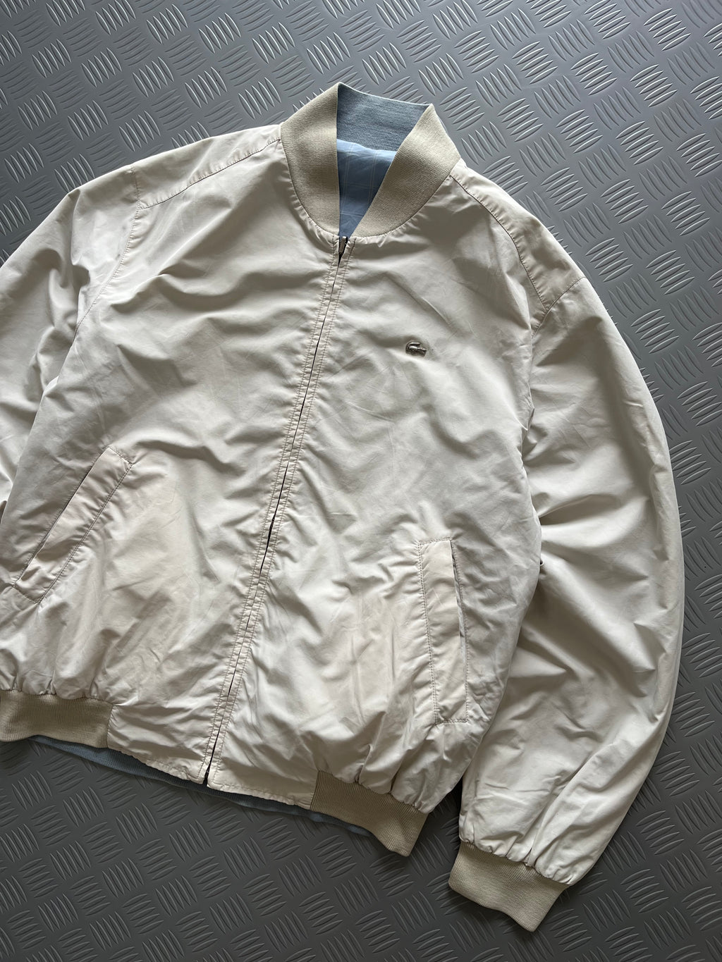 VINTAGE LACOSTE REVERSIBLE JACKET