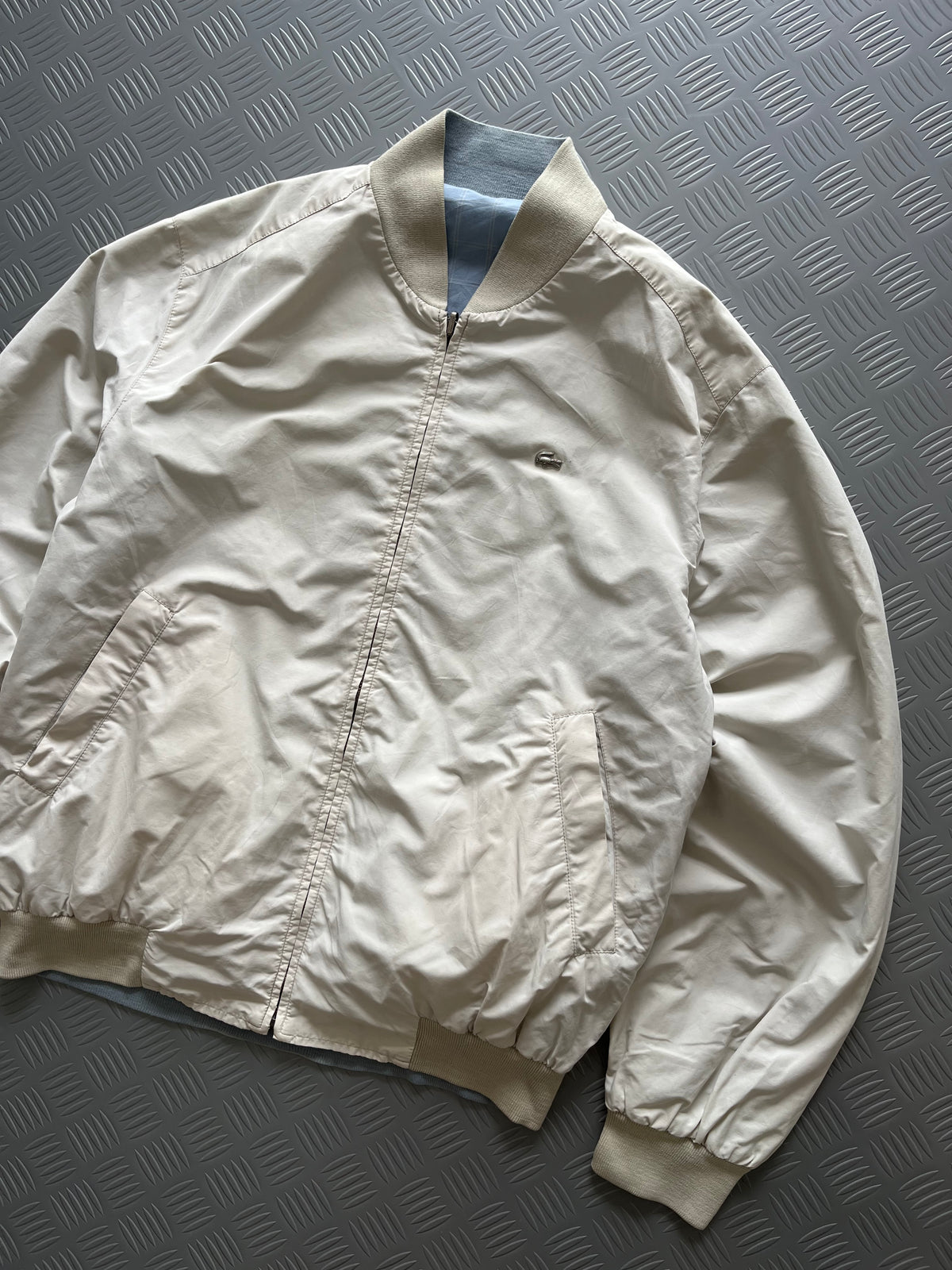 VINTAGE LACOSTE REVERSIBLE JACKET