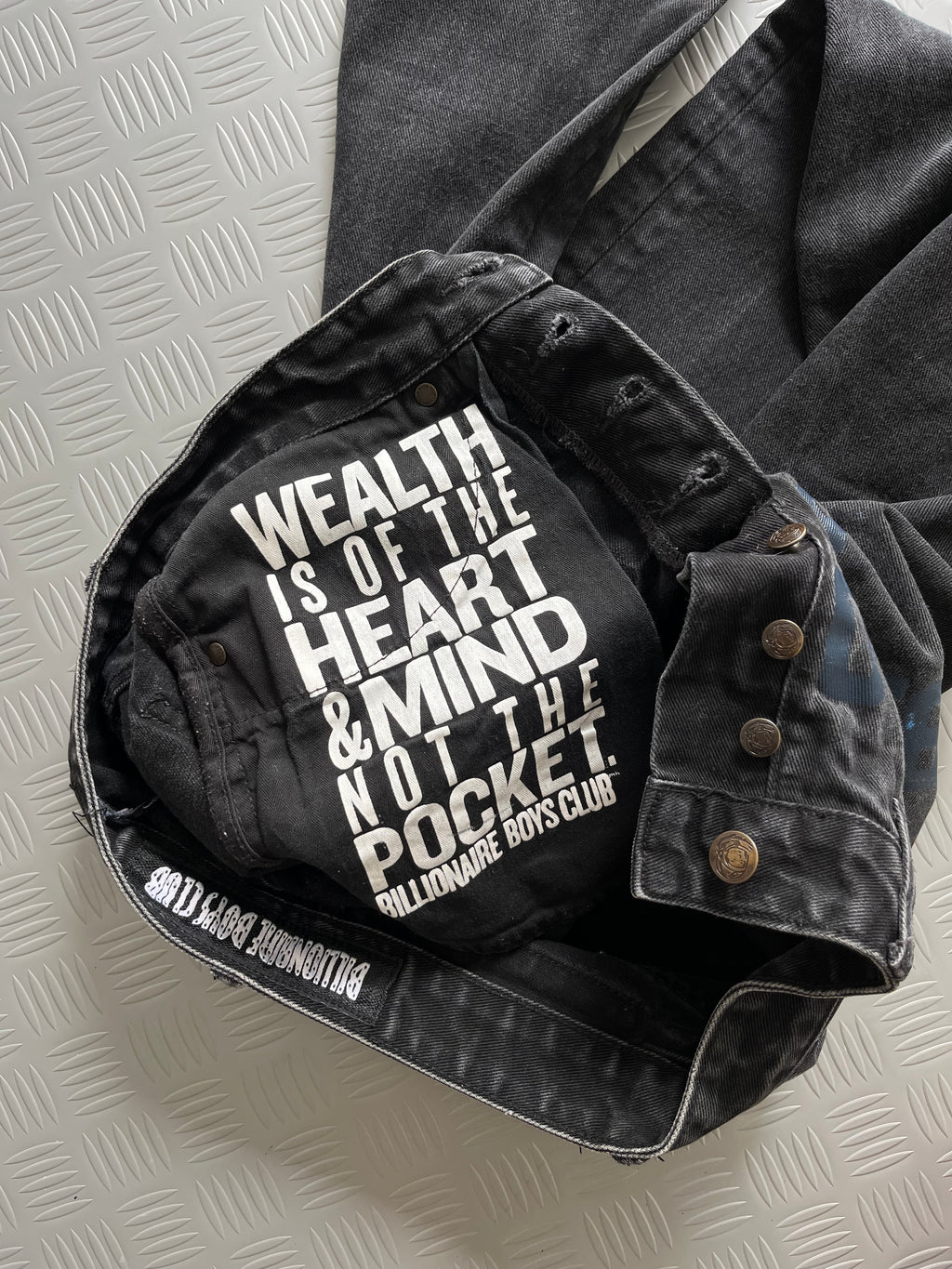 BILLIONAIRE BOYS CLUB STRAIGHT FIT DENIM