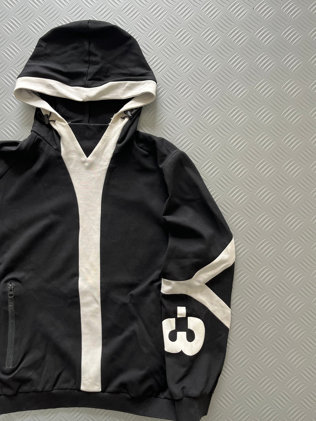 Y-3 TWO TONE HOODIE