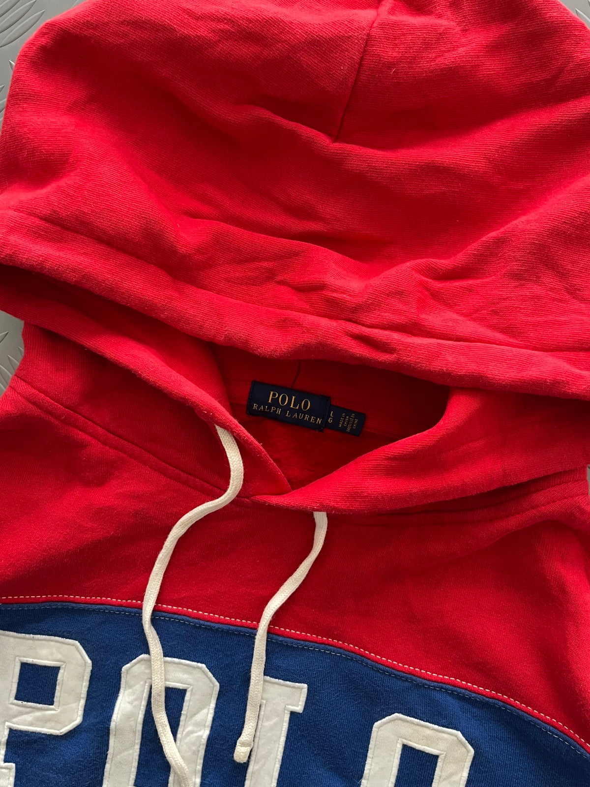THE RALPH LAUREN ANCHOR FLAG HOODIE