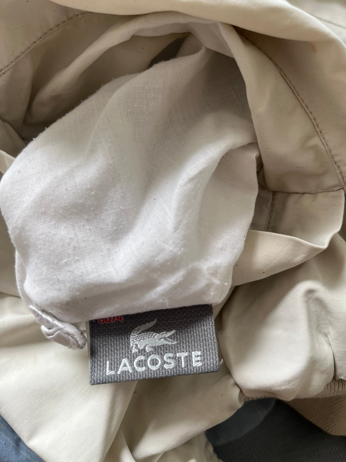 VINTAGE LACOSTE REVERSIBLE JACKET