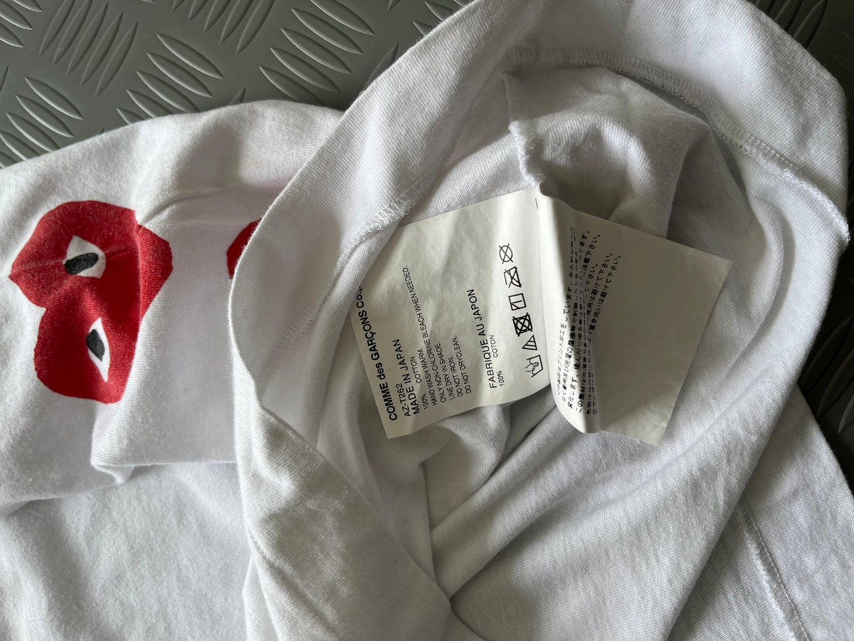 CDG PLAY FULLSLEEVES TSHIRT