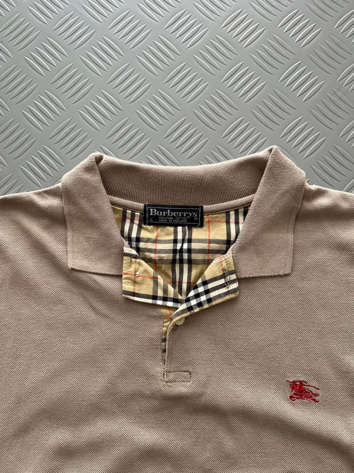 VINTAGE BURBERRY POLO TSHIRT