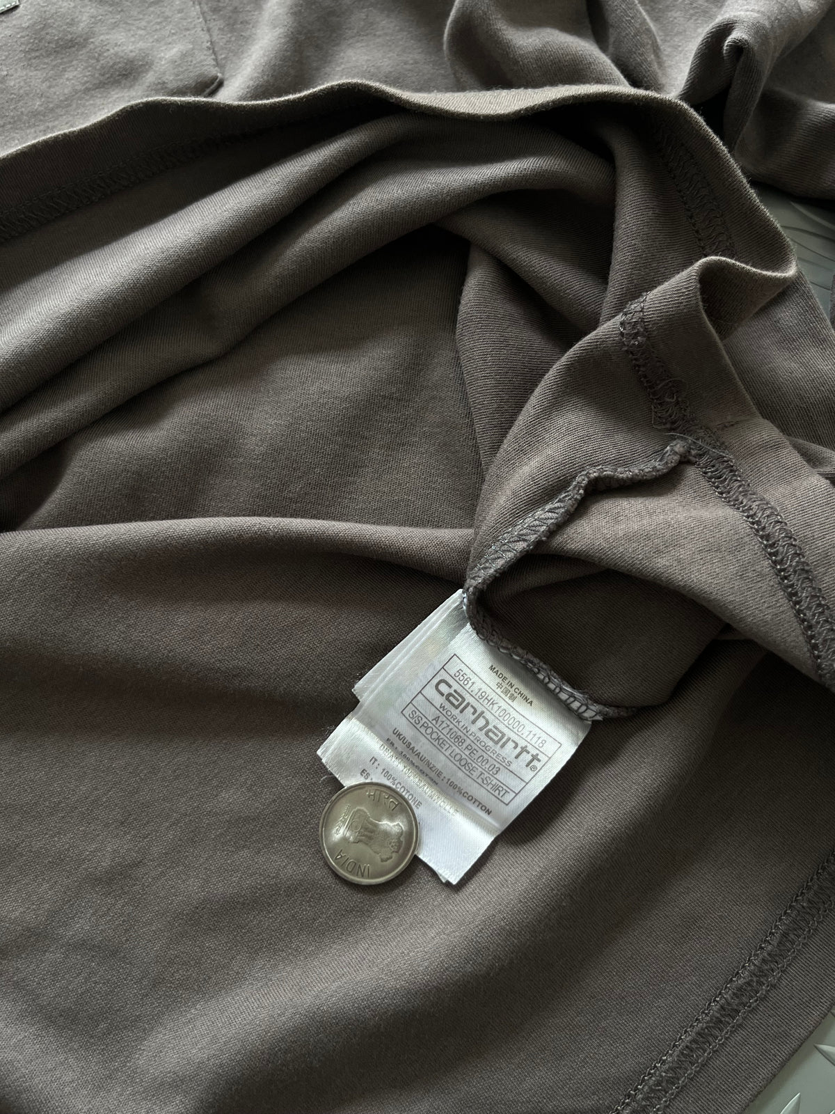 CARHARTT POCKET FULL SLEEVES TSHIRT