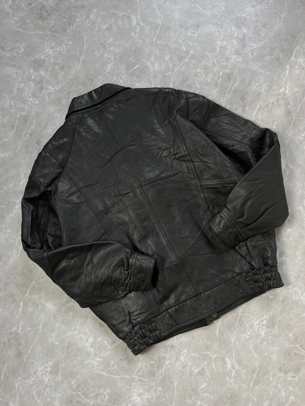 PILOT BOMBER LEATHER JACKET