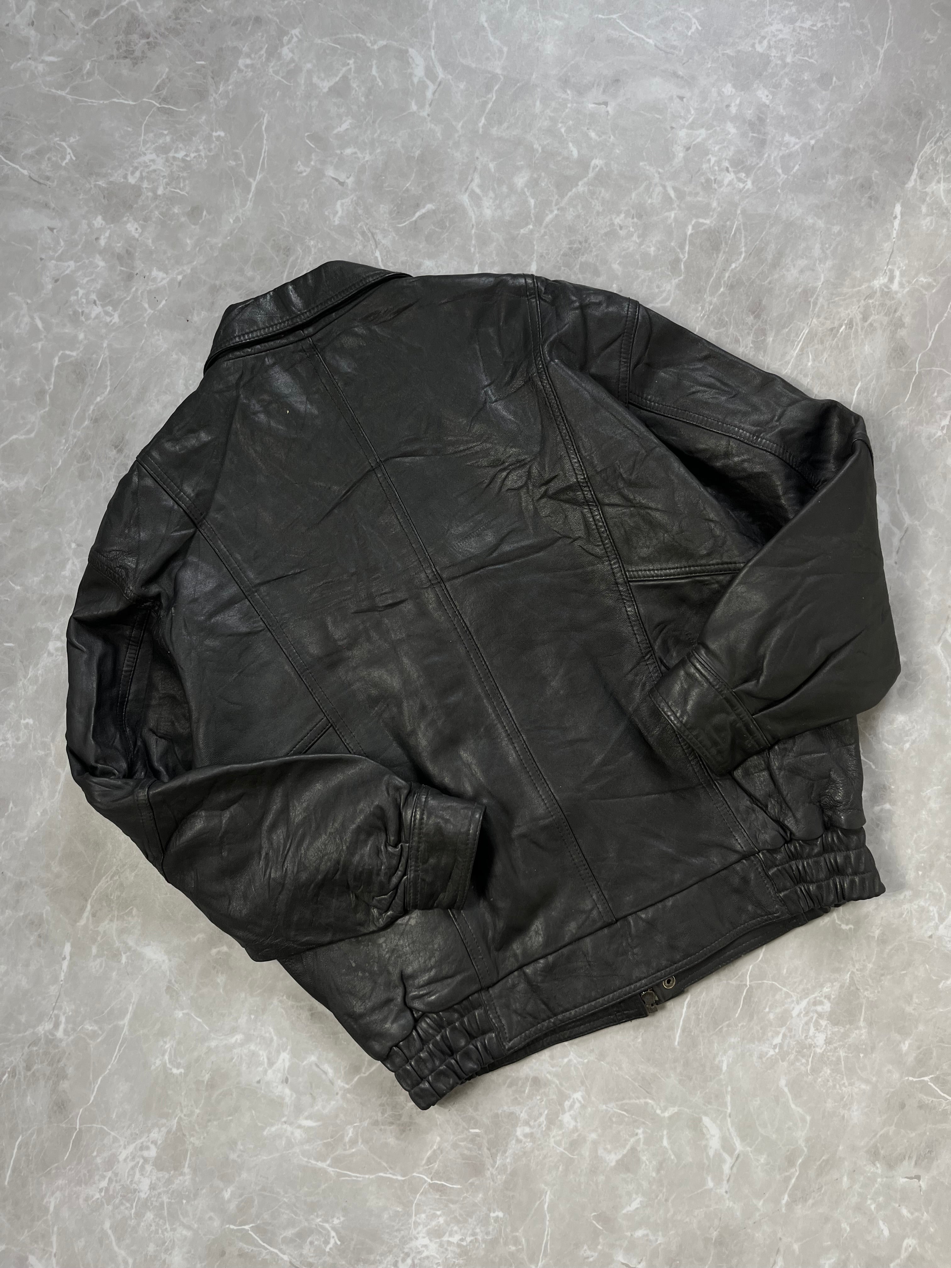 PILOT BOMBER LEATHER JACKET