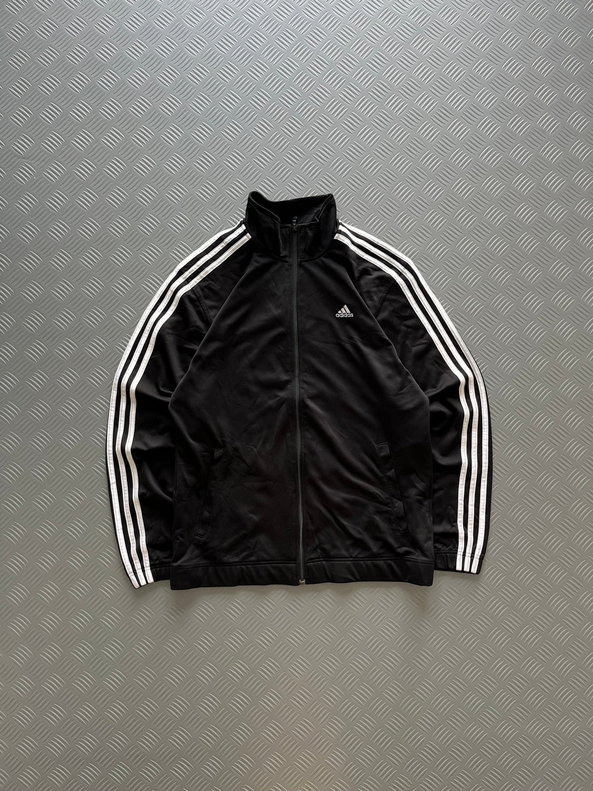 ADIDAS ICONIC 3 STRIPES ZIPPER