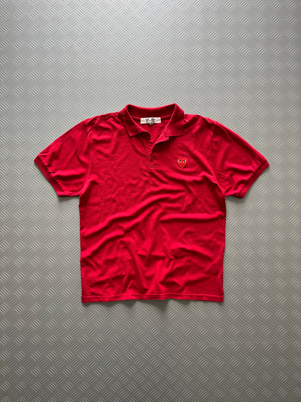 COMME DES GARCONS PLAY POLO TSHIRT