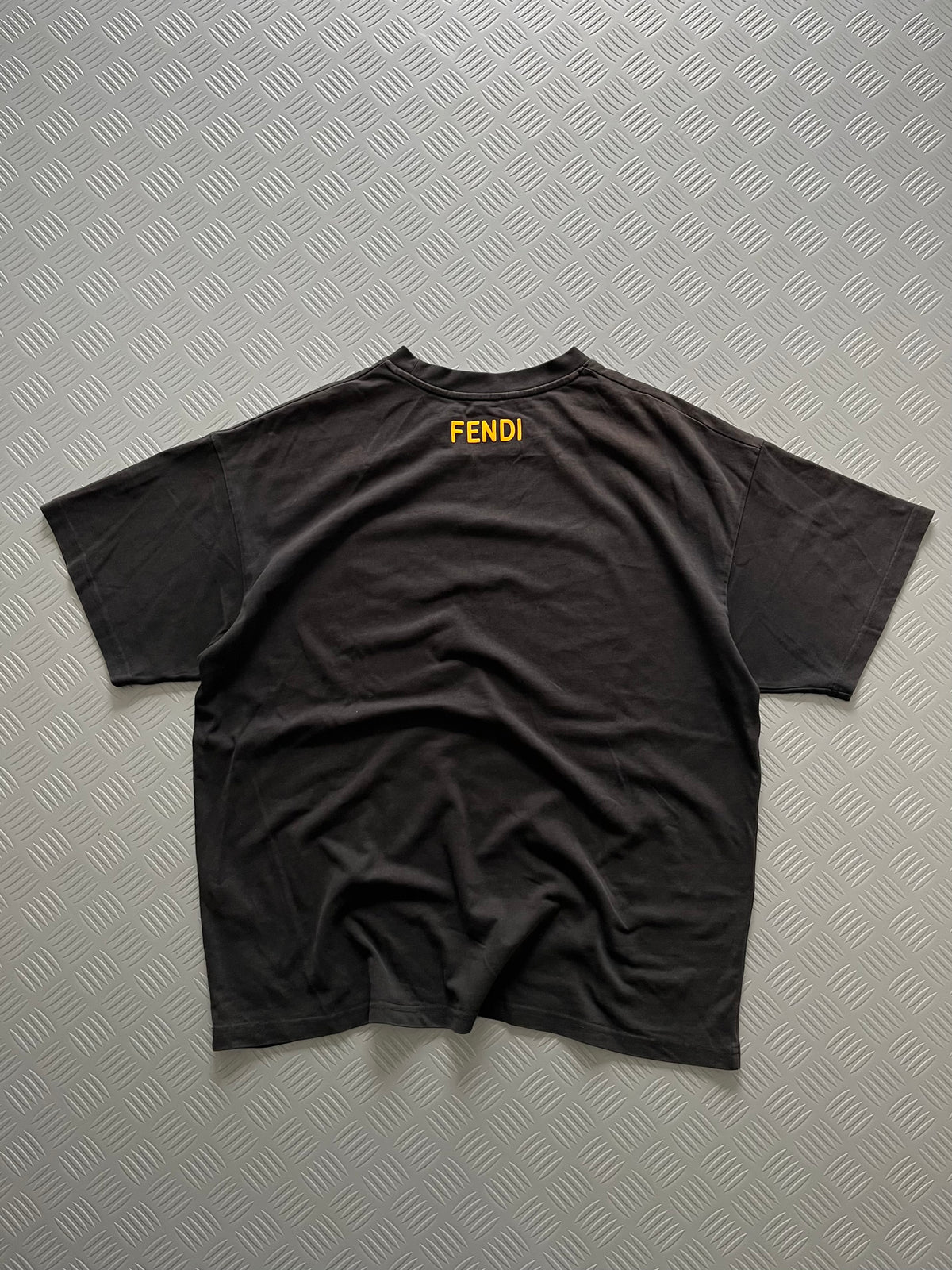 FENDI ICONIC YELLOW MONSTER EYES TSHIRT