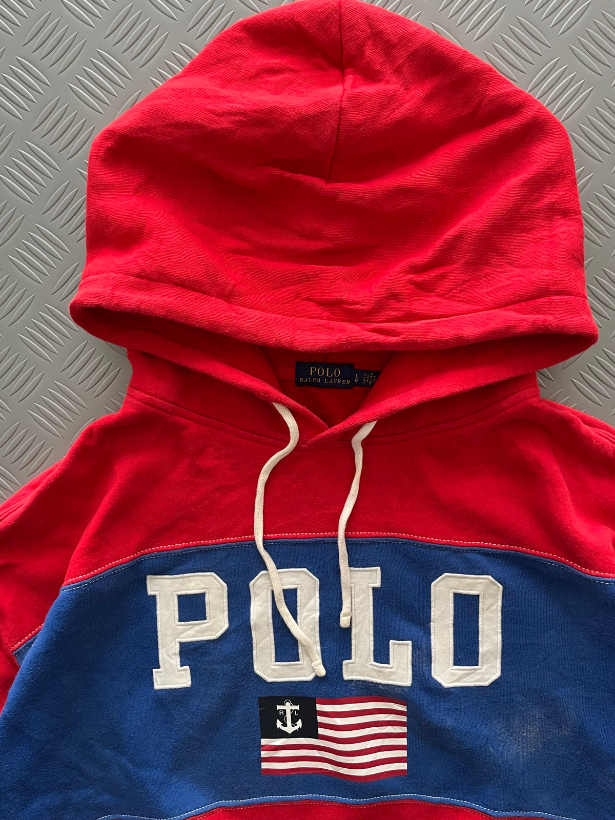 THE RALPH LAUREN ANCHOR FLAG HOODIE